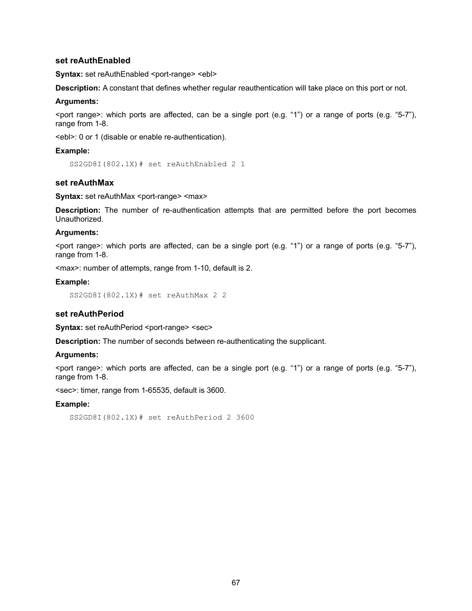 Amer Networks SS2GD8I User Manual | Page 73 / 134