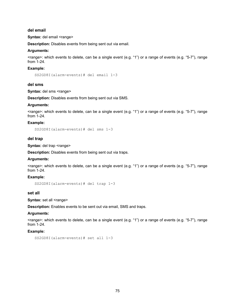 Amer Networks SS2GD8I User Manual | Page 81 / 134