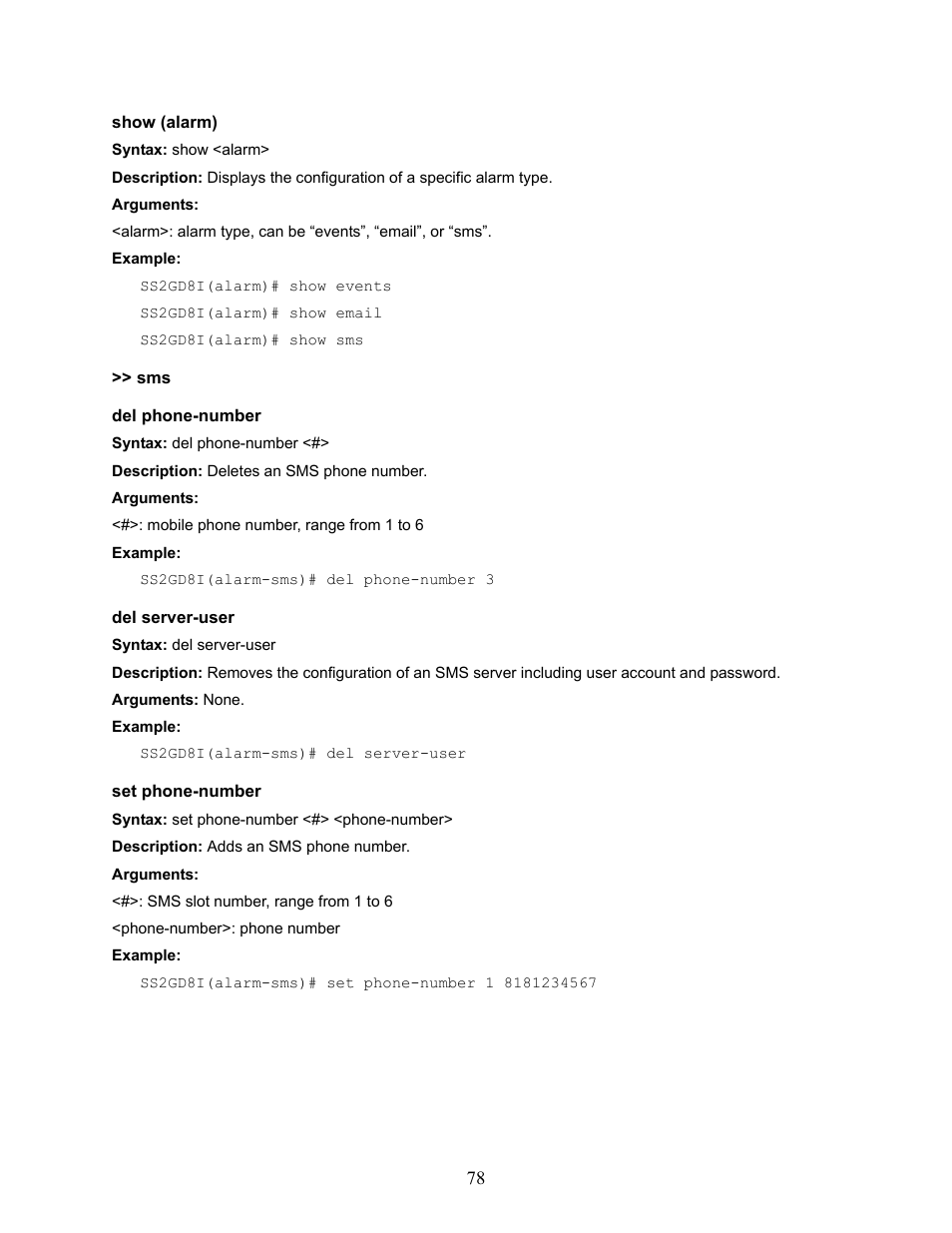 Amer Networks SS2GD8I User Manual | Page 84 / 134