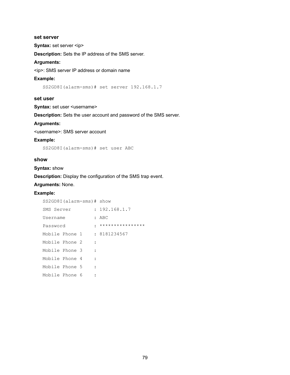 Amer Networks SS2GD8I User Manual | Page 85 / 134