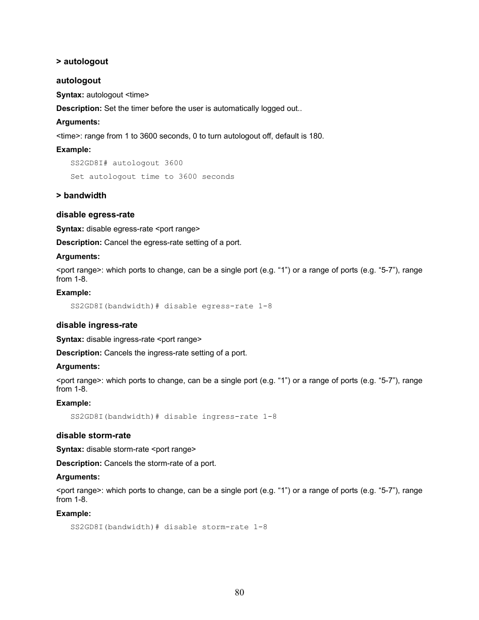 Amer Networks SS2GD8I User Manual | Page 86 / 134