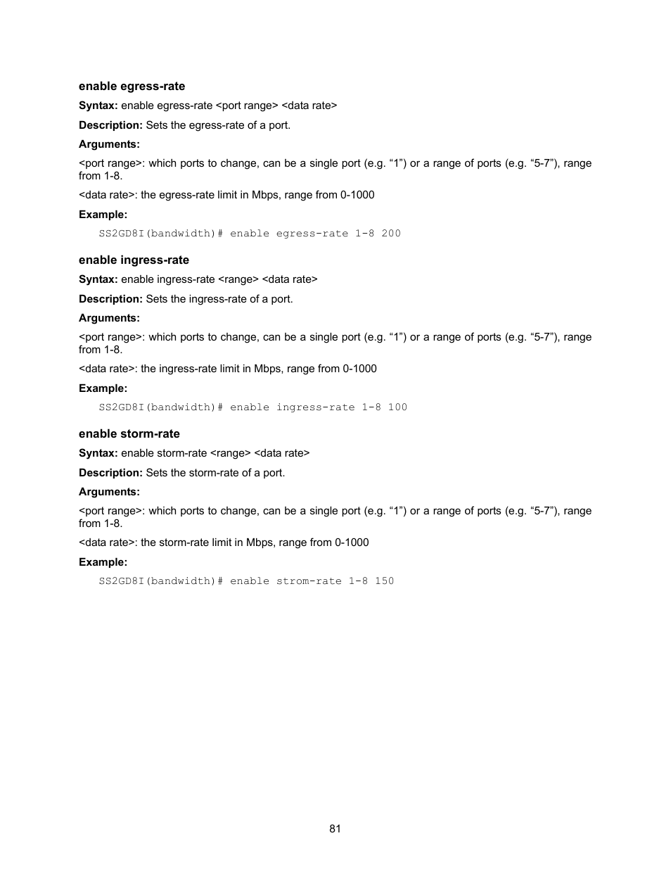 Amer Networks SS2GD8I User Manual | Page 87 / 134