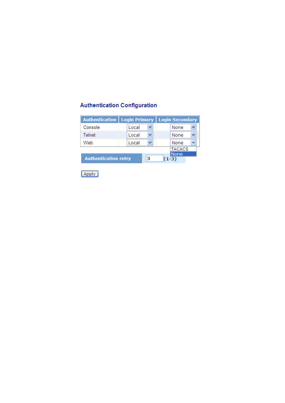 12-2. authentication | Amer Networks SS2GD8IP User Manual | Page 173 / 347