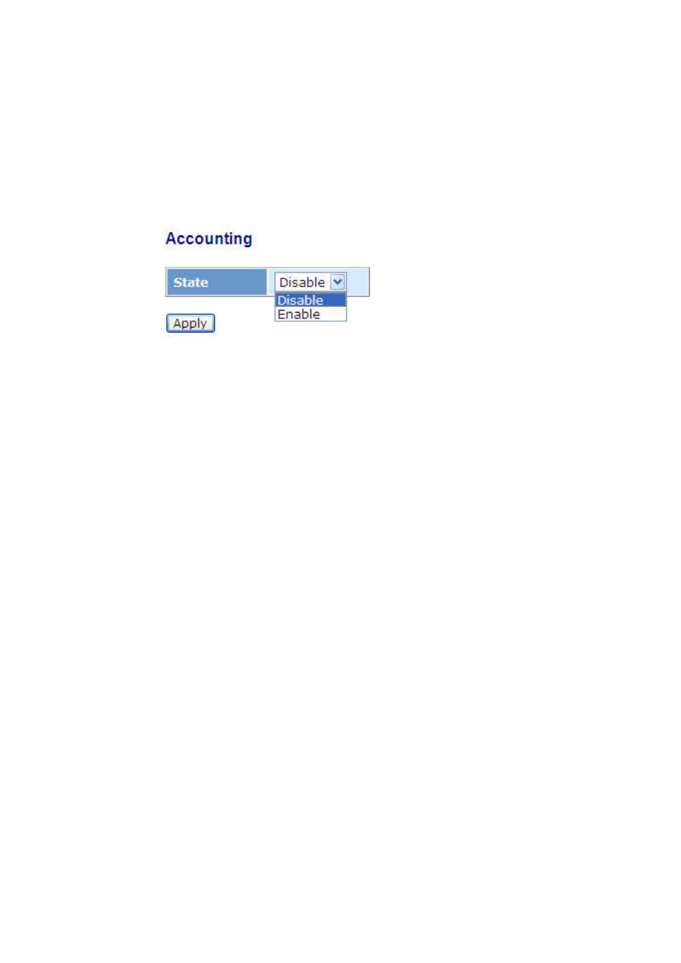 12-4. accounting | Amer Networks SS2GD8IP User Manual | Page 175 / 347