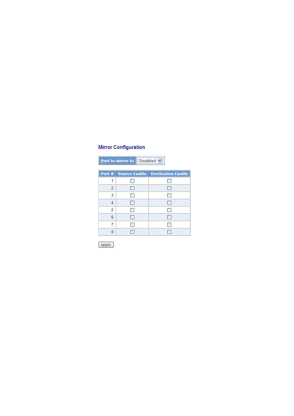 16. mirroring, Irroring | Amer Networks SS2GD8IP User Manual | Page 199 / 347