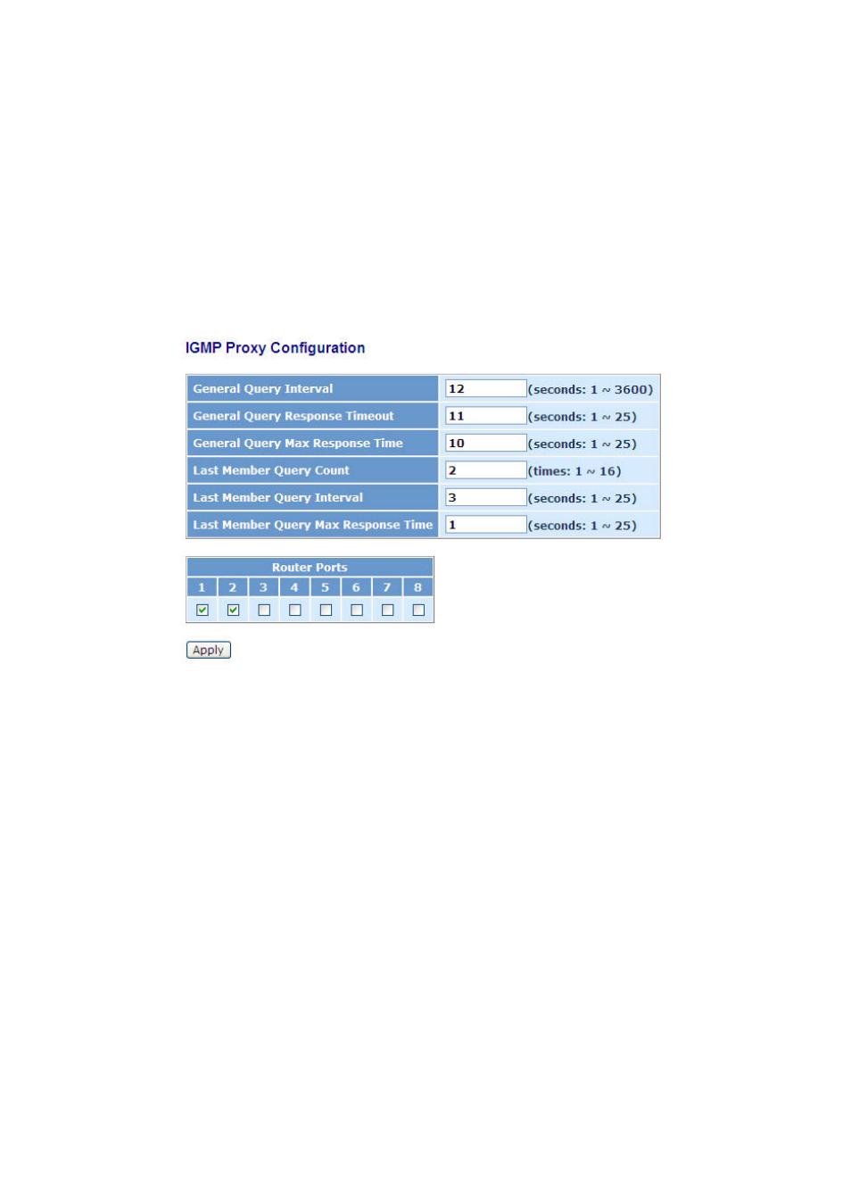 17-2. igmp proxy | Amer Networks SS2GD8IP User Manual | Page 201 / 347