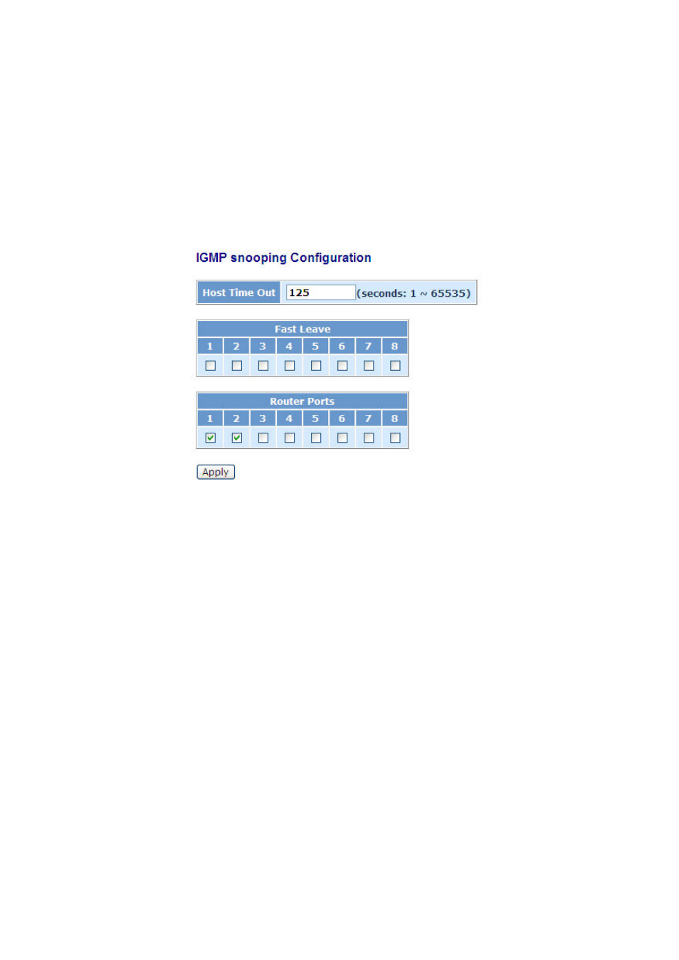 17-3. igmp snooping | Amer Networks SS2GD8IP User Manual | Page 203 / 347