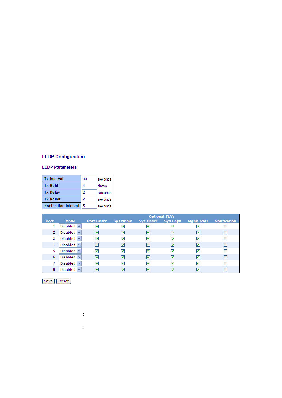 20. lldp, 20-1. lldp state, Lldp | Amer Networks SS2GD8IP User Manual | Page 216 / 347