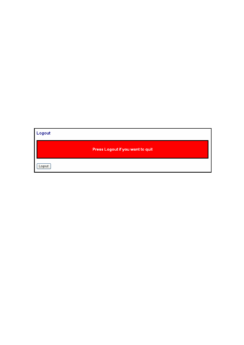 25. logout, Ogout | Amer Networks SS2GD8IP User Manual | Page 229 / 347