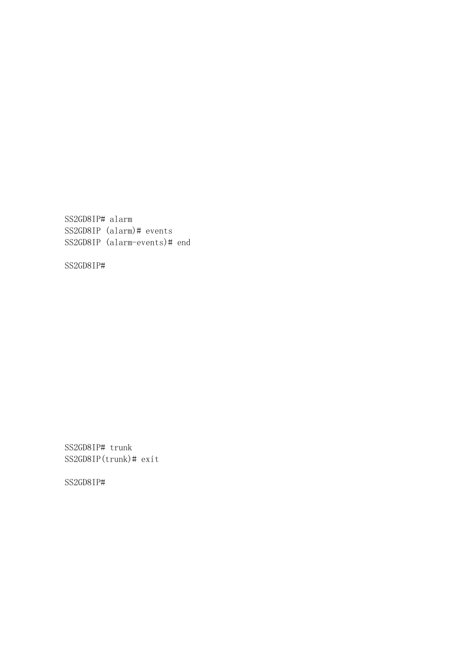 2-1. global commands of cli | Amer Networks SS2GD8IP User Manual | Page 233 / 347