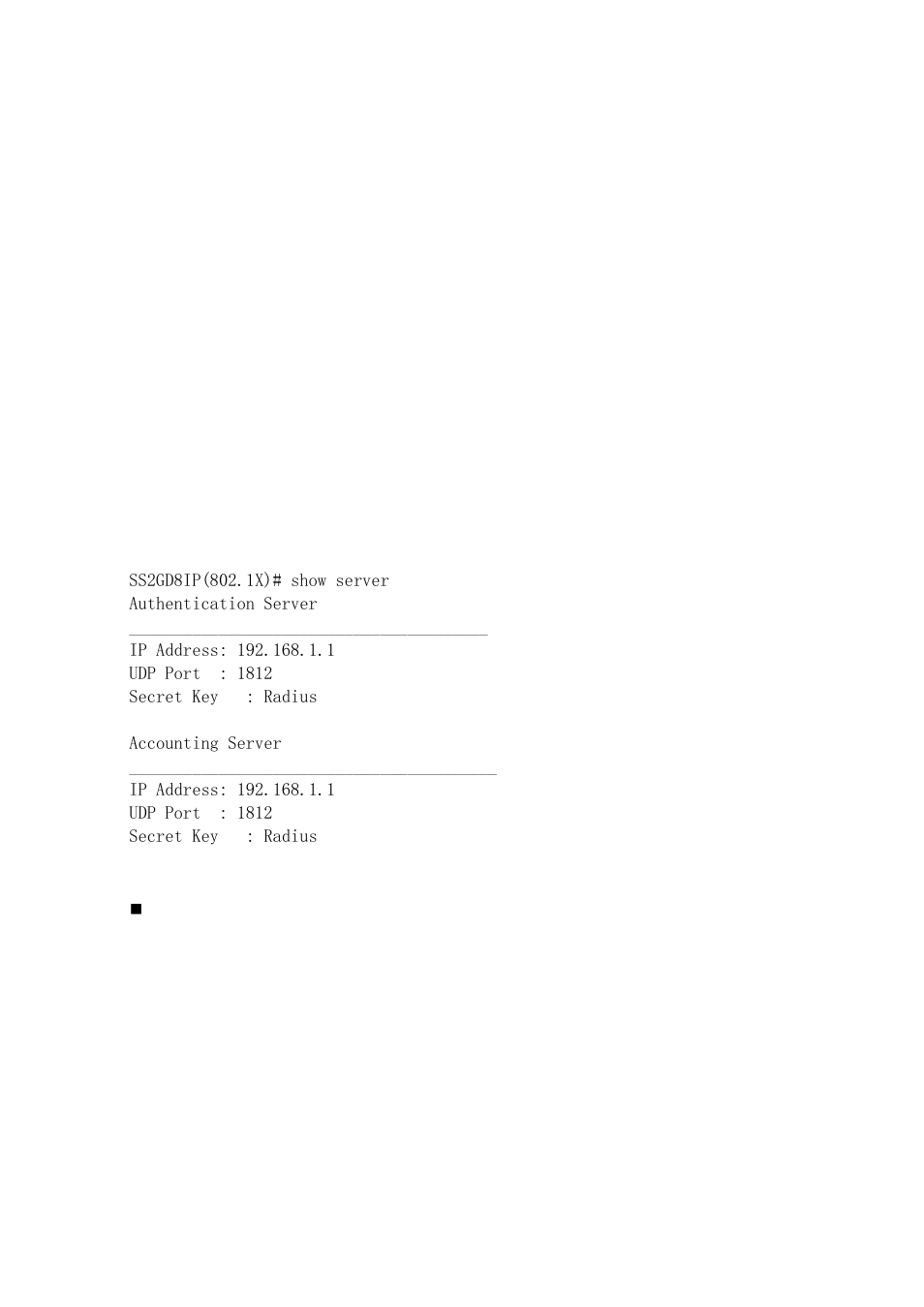 Account | Amer Networks SS2GD8IP User Manual | Page 243 / 347