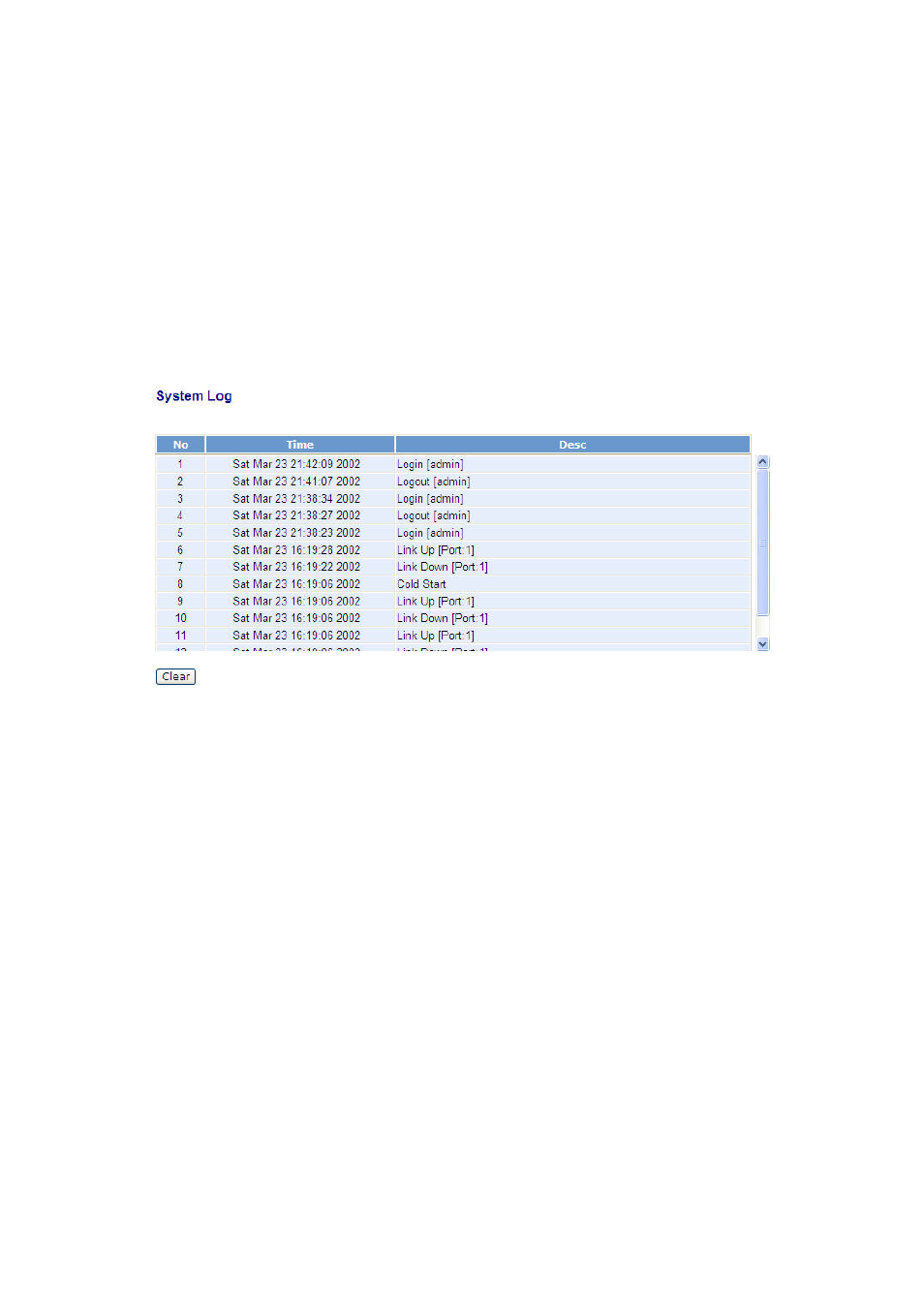 1-8. system log | Amer Networks SS2GD8IP User Manual | Page 57 / 347