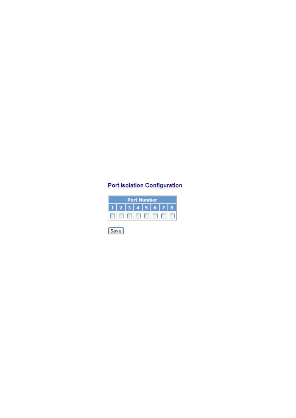 3-5. port isolation | Amer Networks SS2GD8IP User Manual | Page 79 / 347