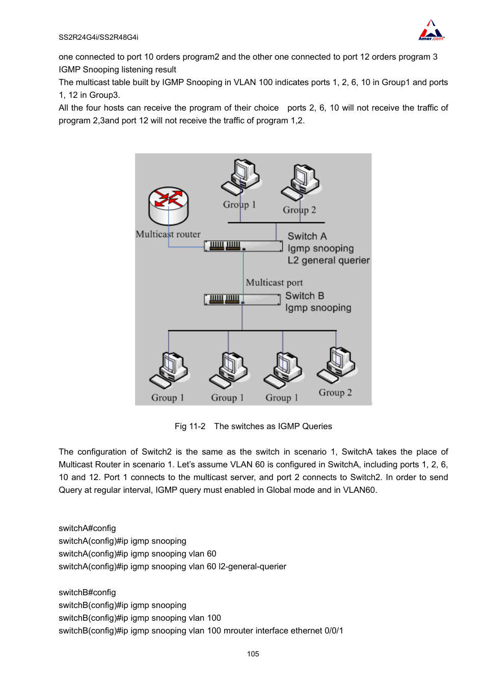 Amer Networks SS2R48G4i V2 User Manual | Page 116 / 198