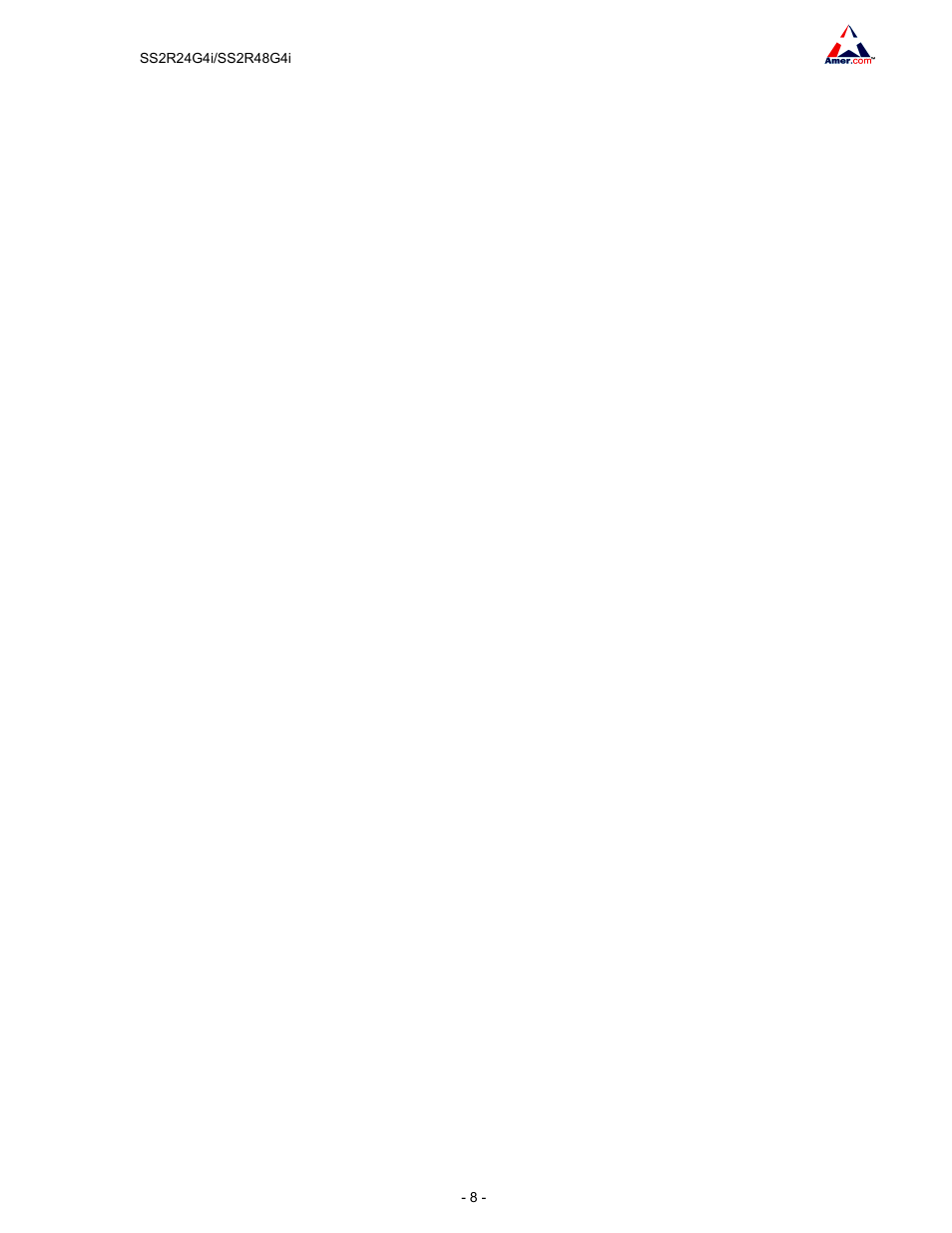 Amer Networks SS2R48G4i V2 User Manual | Page 9 / 198