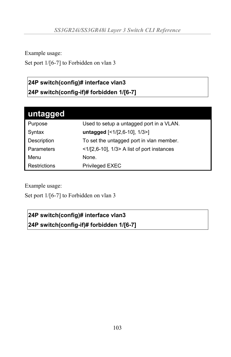 Untagged | Amer Networks SS3GR24i User Manual | Page 109 / 154