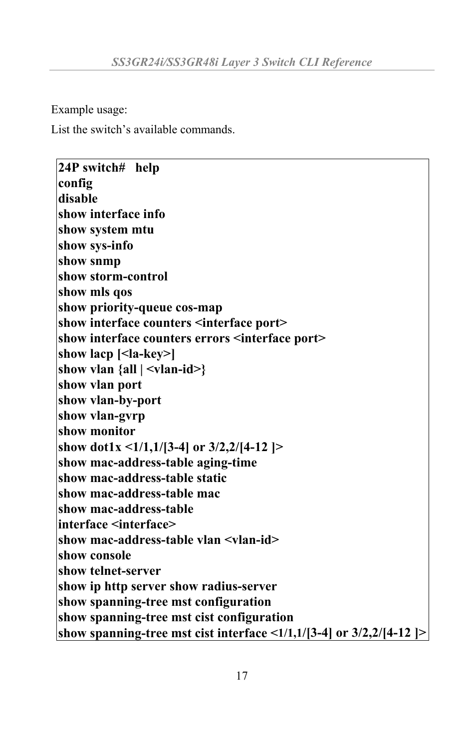 Amer Networks SS3GR24i User Manual | Page 23 / 154