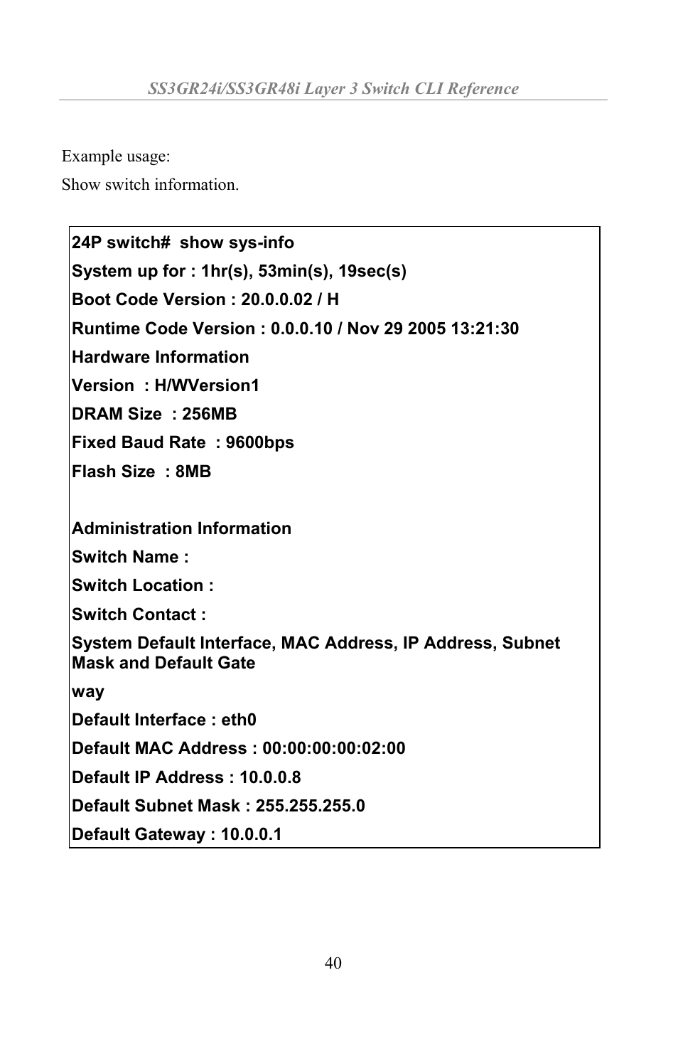 Amer Networks SS3GR24i User Manual | Page 46 / 154