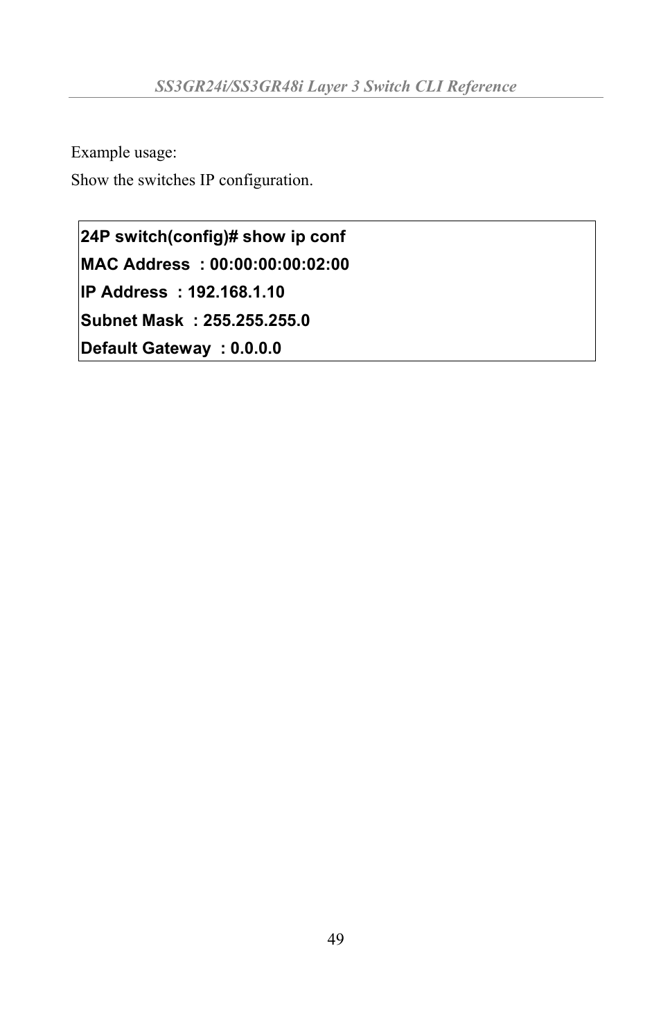 Amer Networks SS3GR24i User Manual | Page 55 / 154