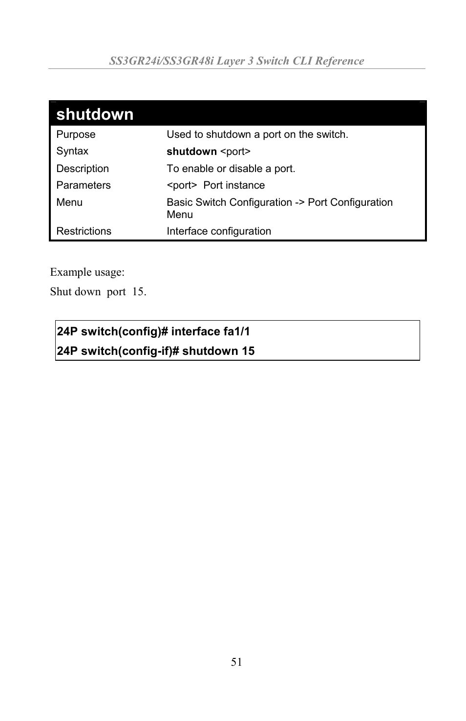 Shutdown | Amer Networks SS3GR24i User Manual | Page 57 / 154