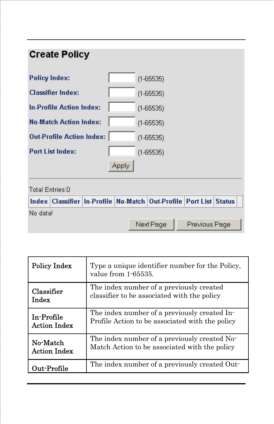 Queue config, Queue mapping | Amer Networks SS3GR24i User Manual | Page 118 / 126