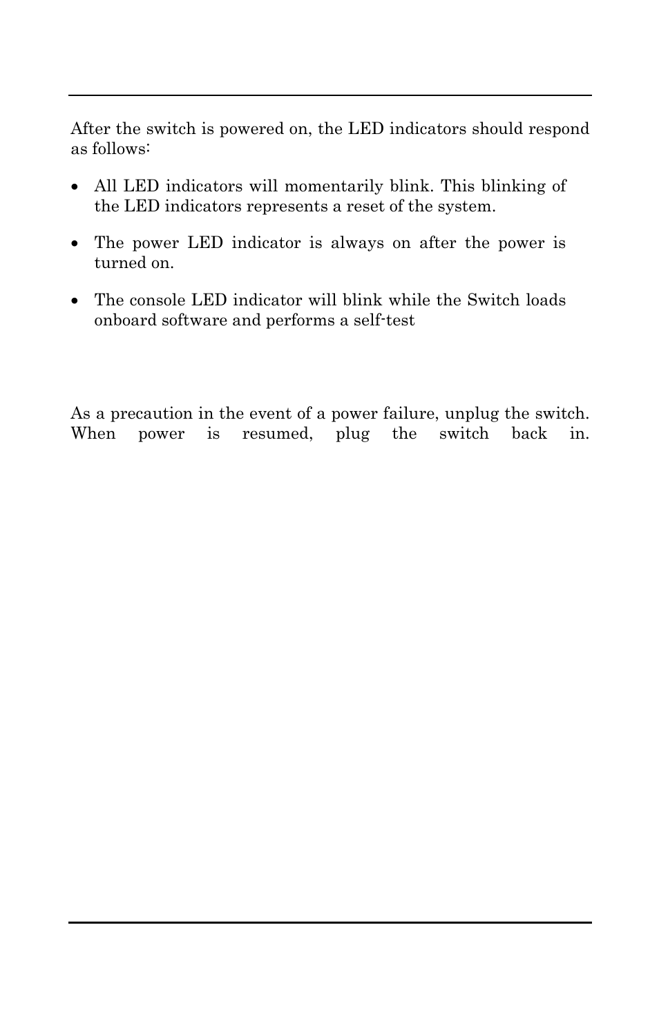 Power failure | Amer Networks SS3GR24i User Manual | Page 14 / 126