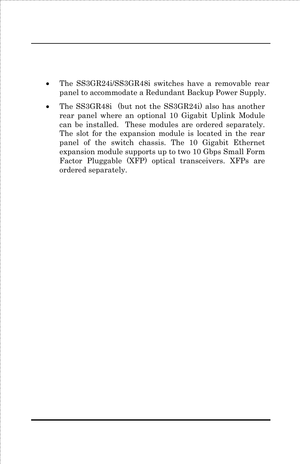 Optional plug-in modules | Amer Networks SS3GR24i User Manual | Page 17 / 126