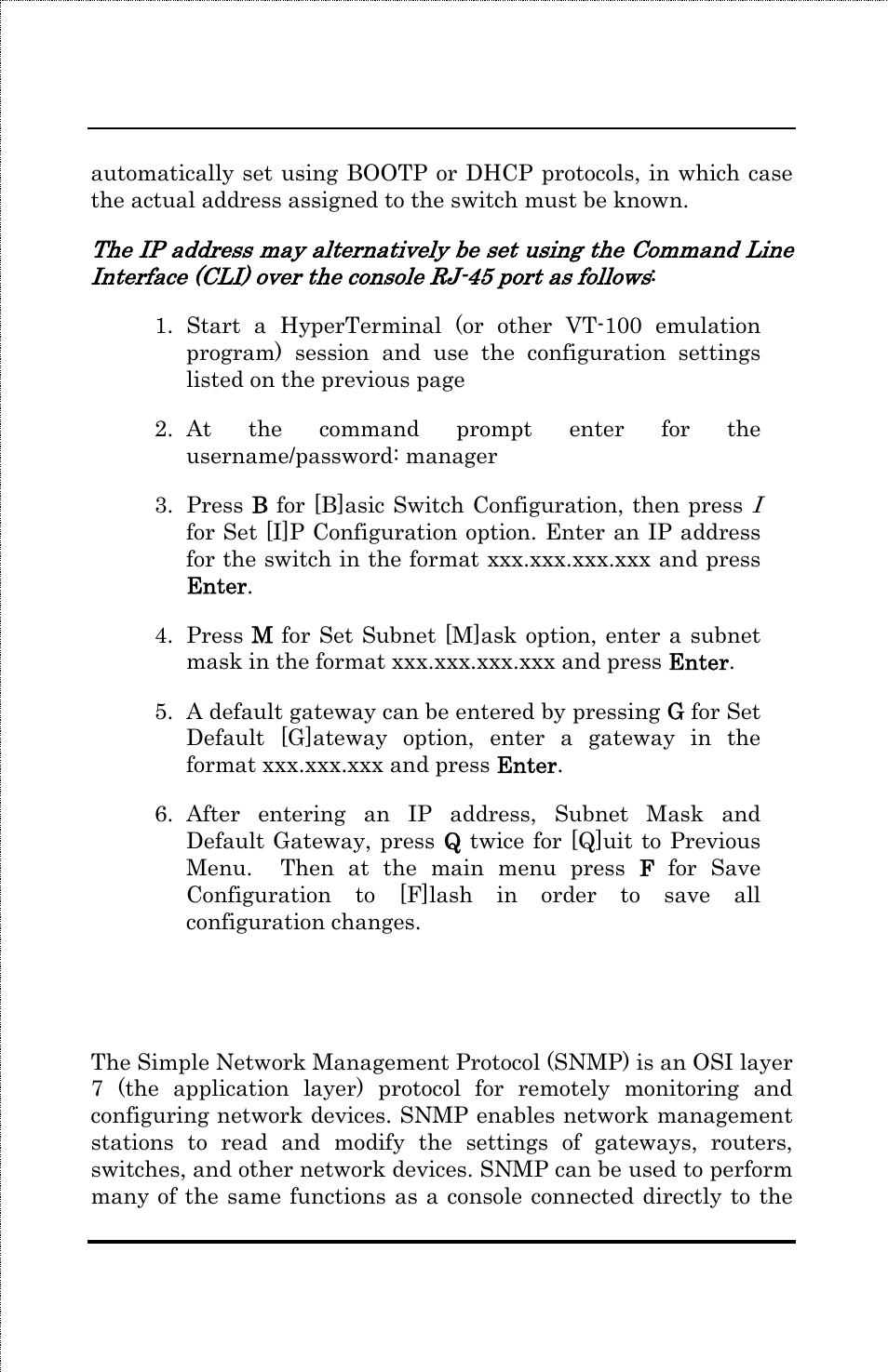 Snmp | Amer Networks SS3GR24i User Manual | Page 22 / 126