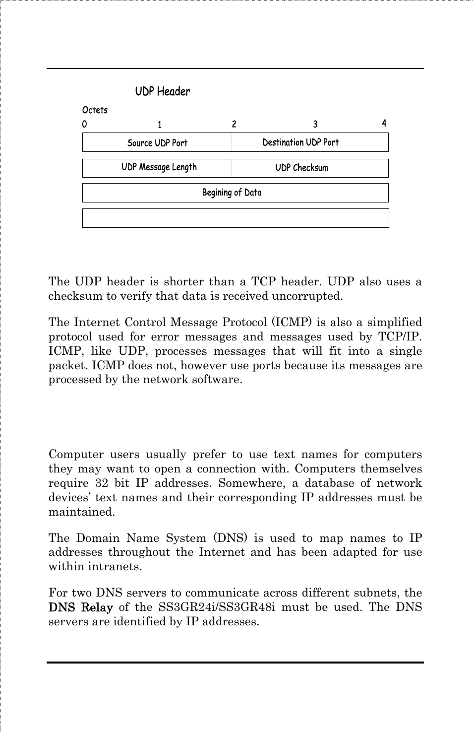 The domain name system | Amer Networks SS3GR24i User Manual | Page 48 / 126