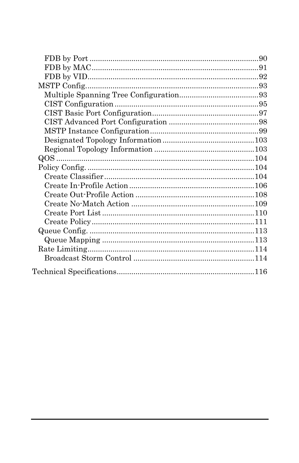 Amer Networks SS3GR24i User Manual | Page 6 / 126