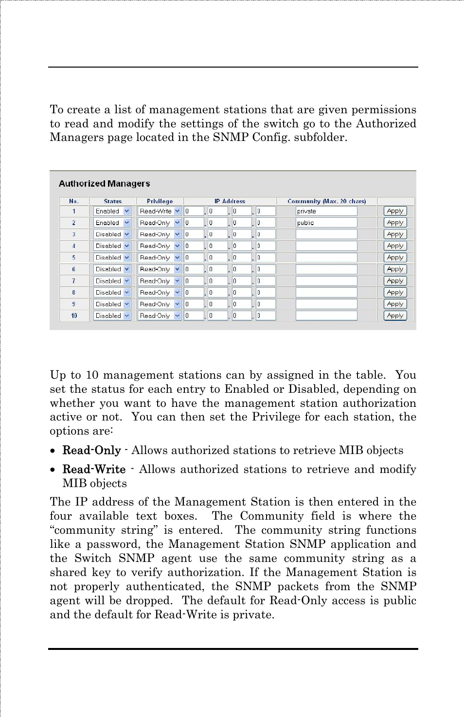 Amer Networks SS3GR24i User Manual | Page 63 / 126