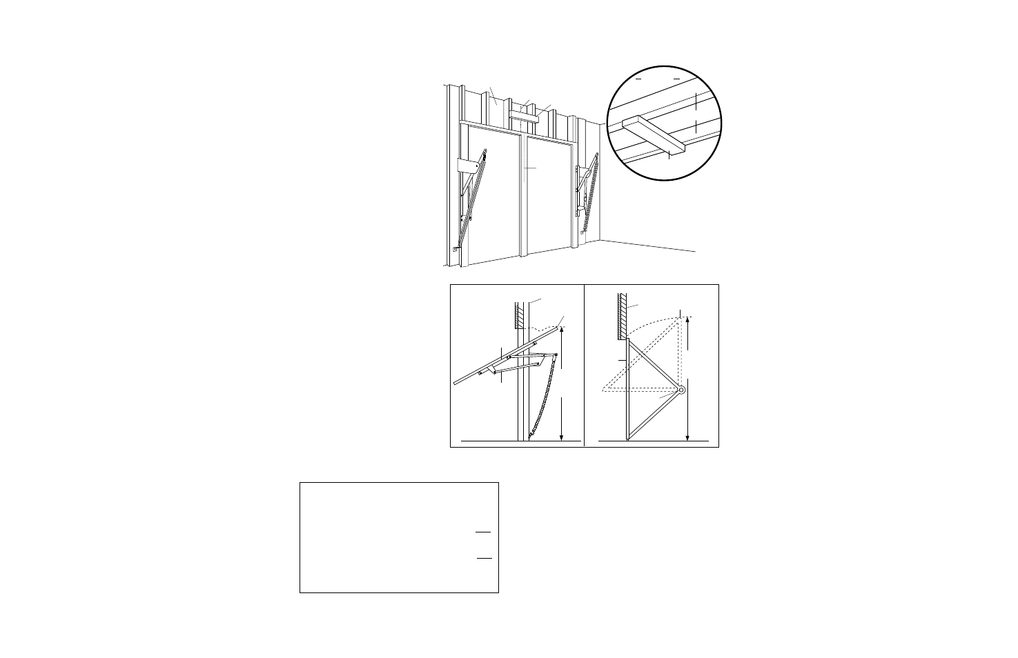 One-piece door w/o track, Proceed to step 2, page 14 | Chamberlain SECURITY 4620 User Manual | Page 13 / 40