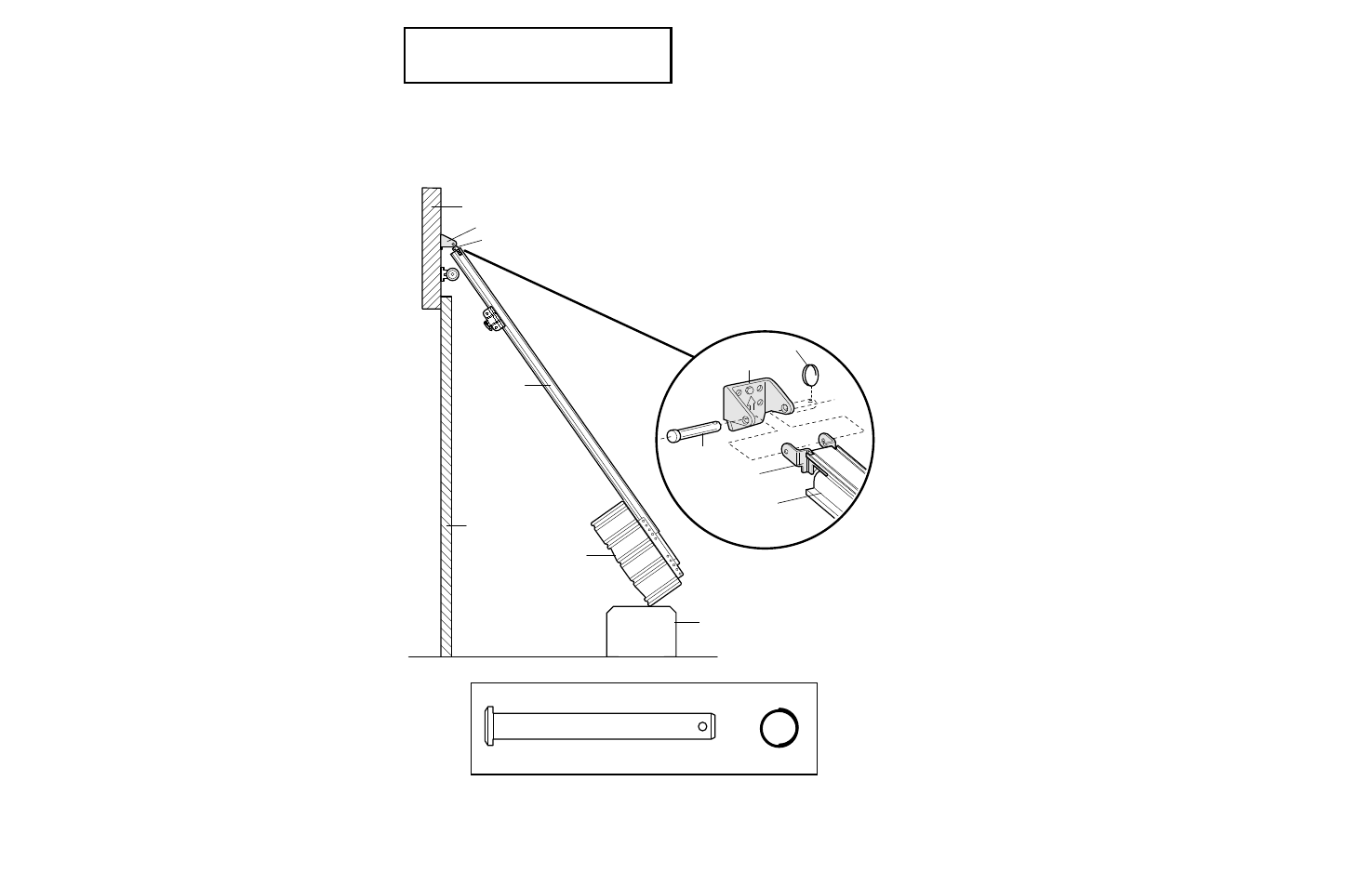 Attach the rail to the header bracket, Installation step 3 | Chamberlain SECURITY 4620 User Manual | Page 15 / 40