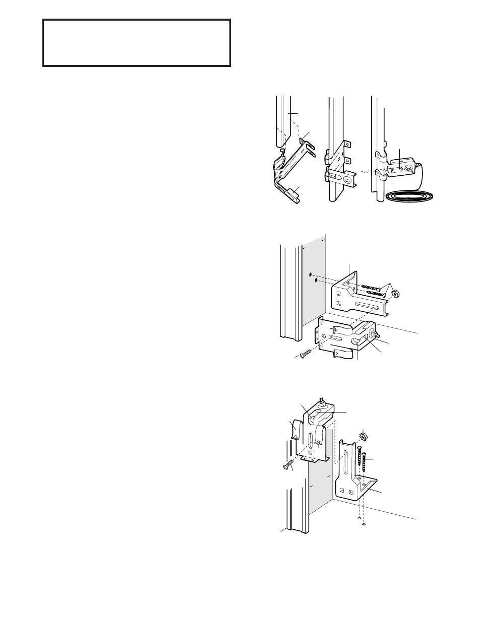 Install the safety reversing sensor, Installation step 4, Figure 3 figure 1 figure 2 | Chamberlain SECURITY 4620 User Manual | Page 17 / 40