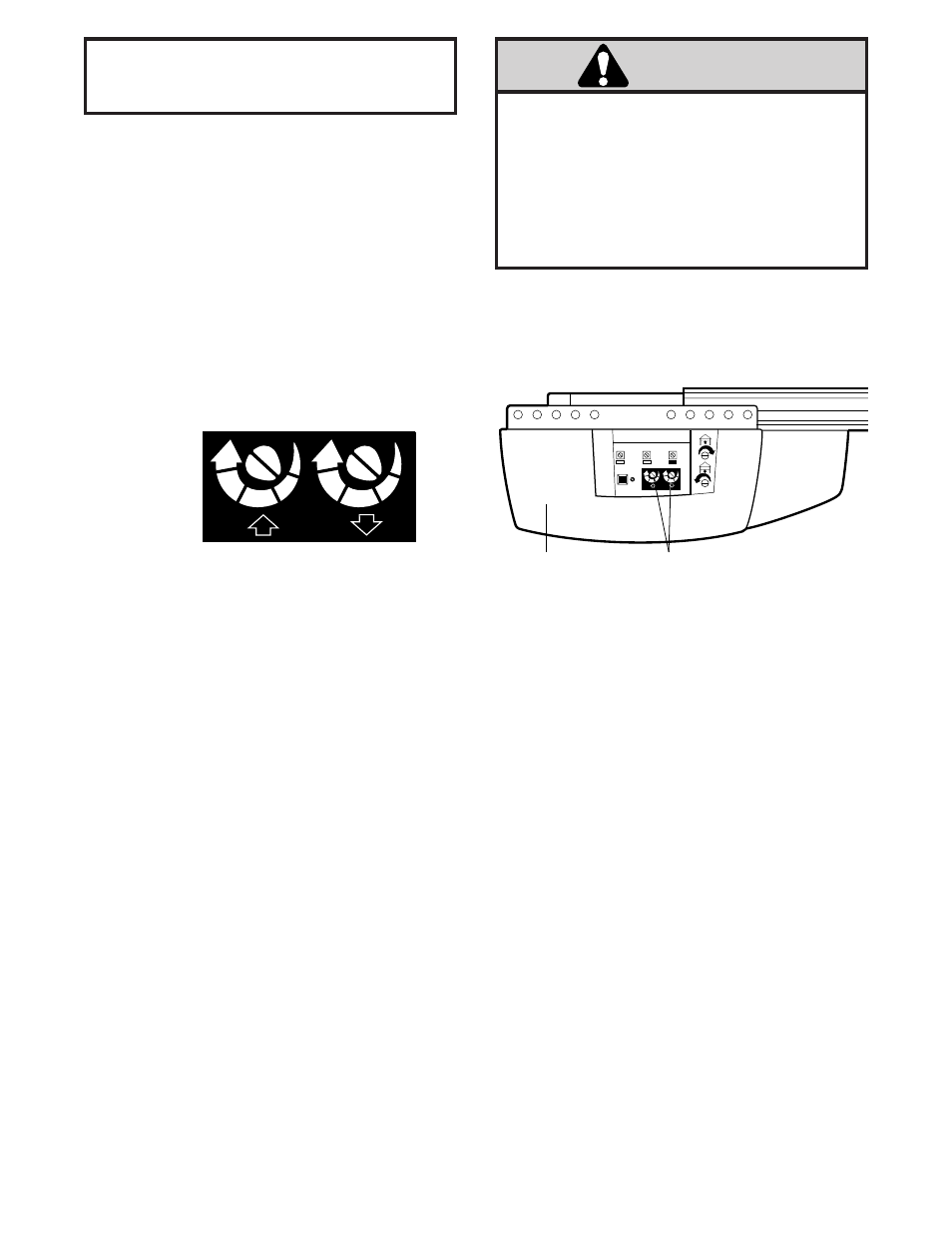 Force, Warning, Adjustment step 2 | Adjust the force, How and when to adjust the forces | Chamberlain SECURITY 4620 User Manual | Page 29 / 40