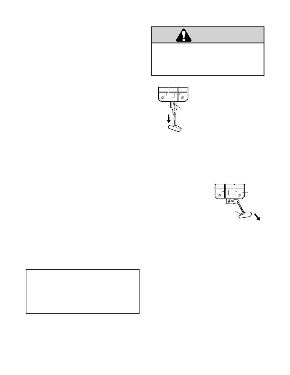 Operation of your opener, Warning, Operation of the door control | Chamberlain SECURITY 4620 User Manual | Page 32 / 40