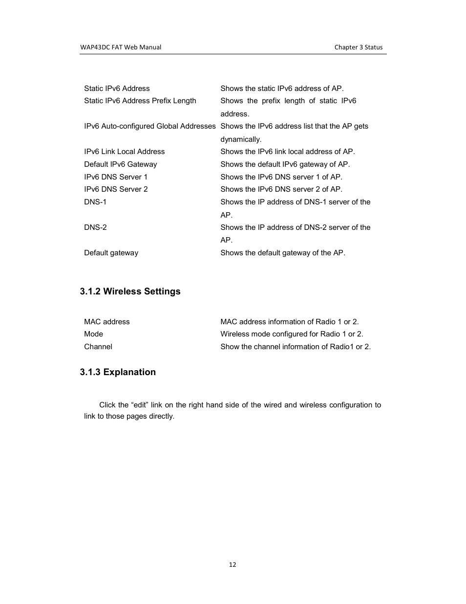 Amer Networks WAP43DC Fat Web User Manual | Page 12 / 44