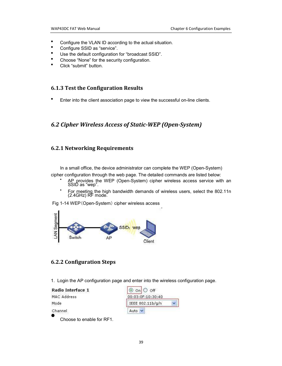 Amer Networks WAP43DC Fat Web User Manual | Page 39 / 44