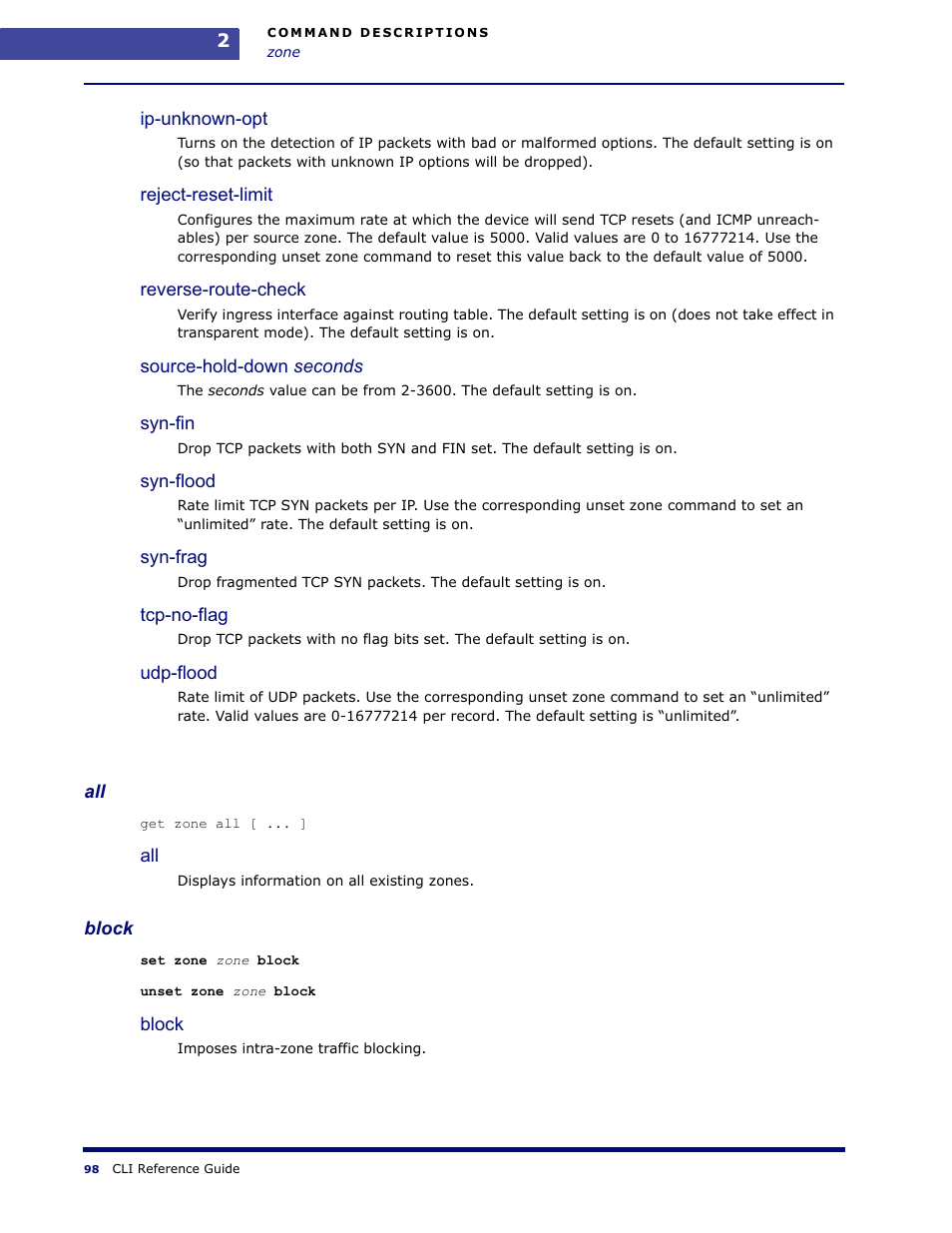 Amer Networks WLO220T CLI User Manual | Page 101 / 103