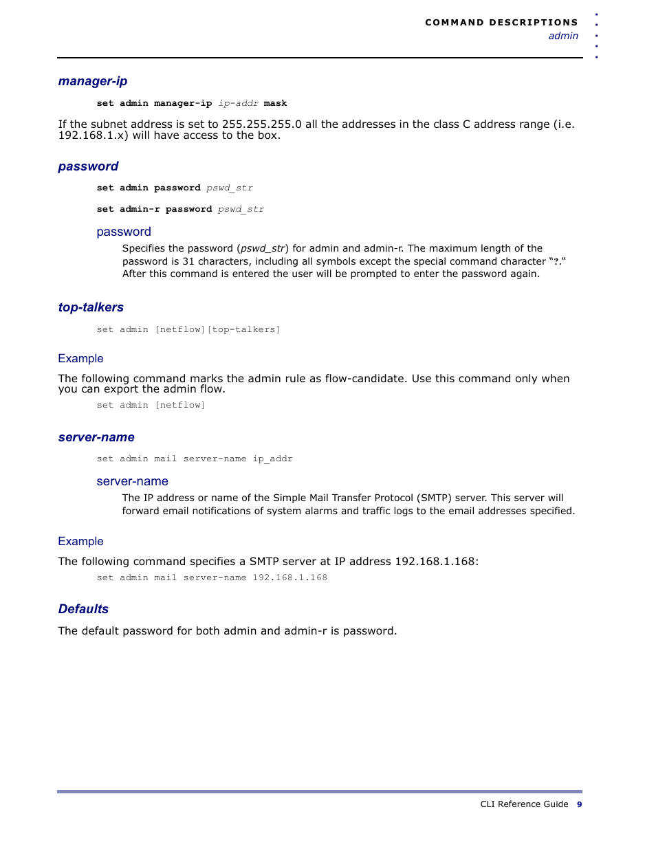 Amer Networks WLO220T CLI User Manual | Page 12 / 103