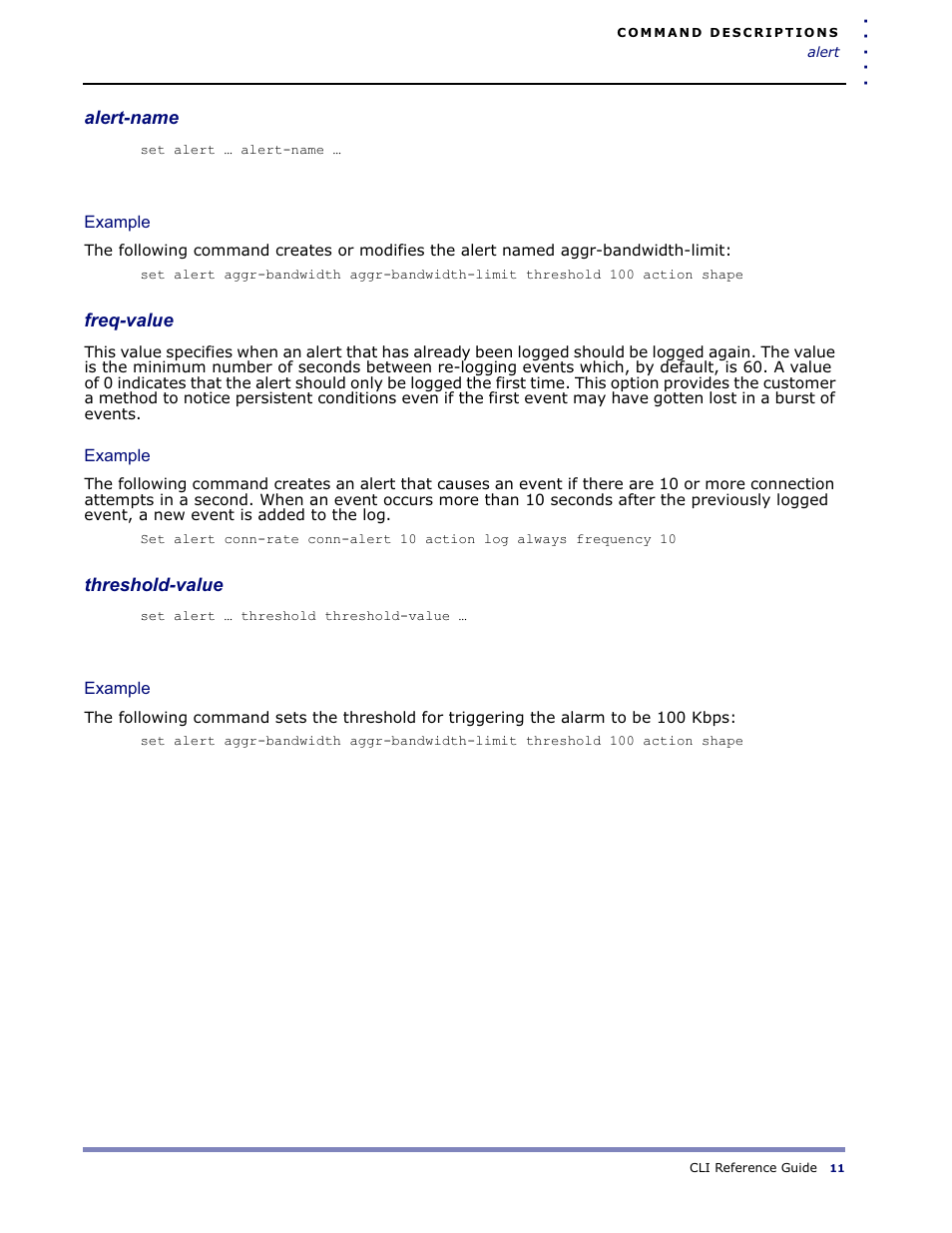 Amer Networks WLO220T CLI User Manual | Page 14 / 103