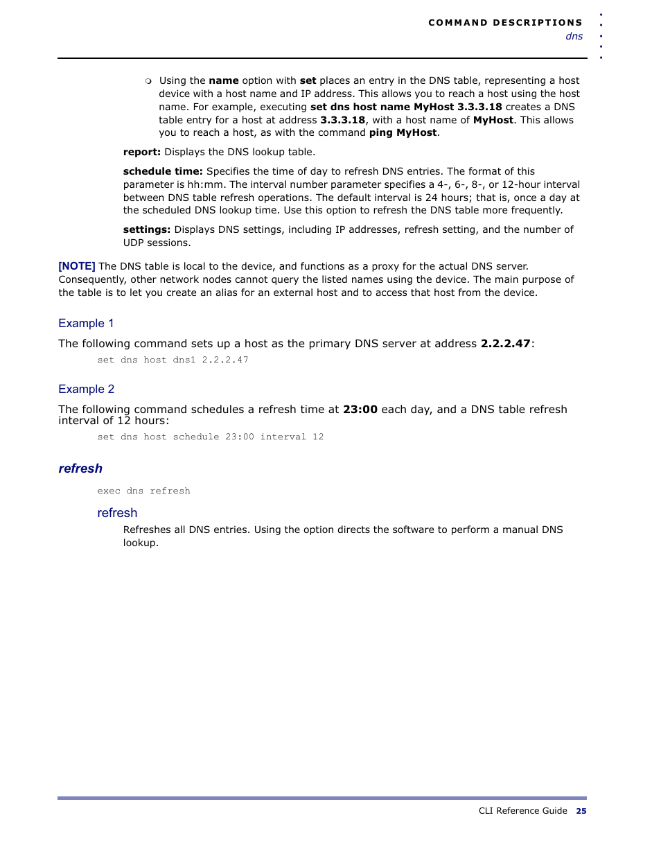 Amer Networks WLO220T CLI User Manual | Page 28 / 103