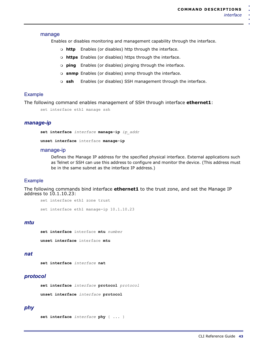 Amer Networks WLO220T CLI User Manual | Page 46 / 103