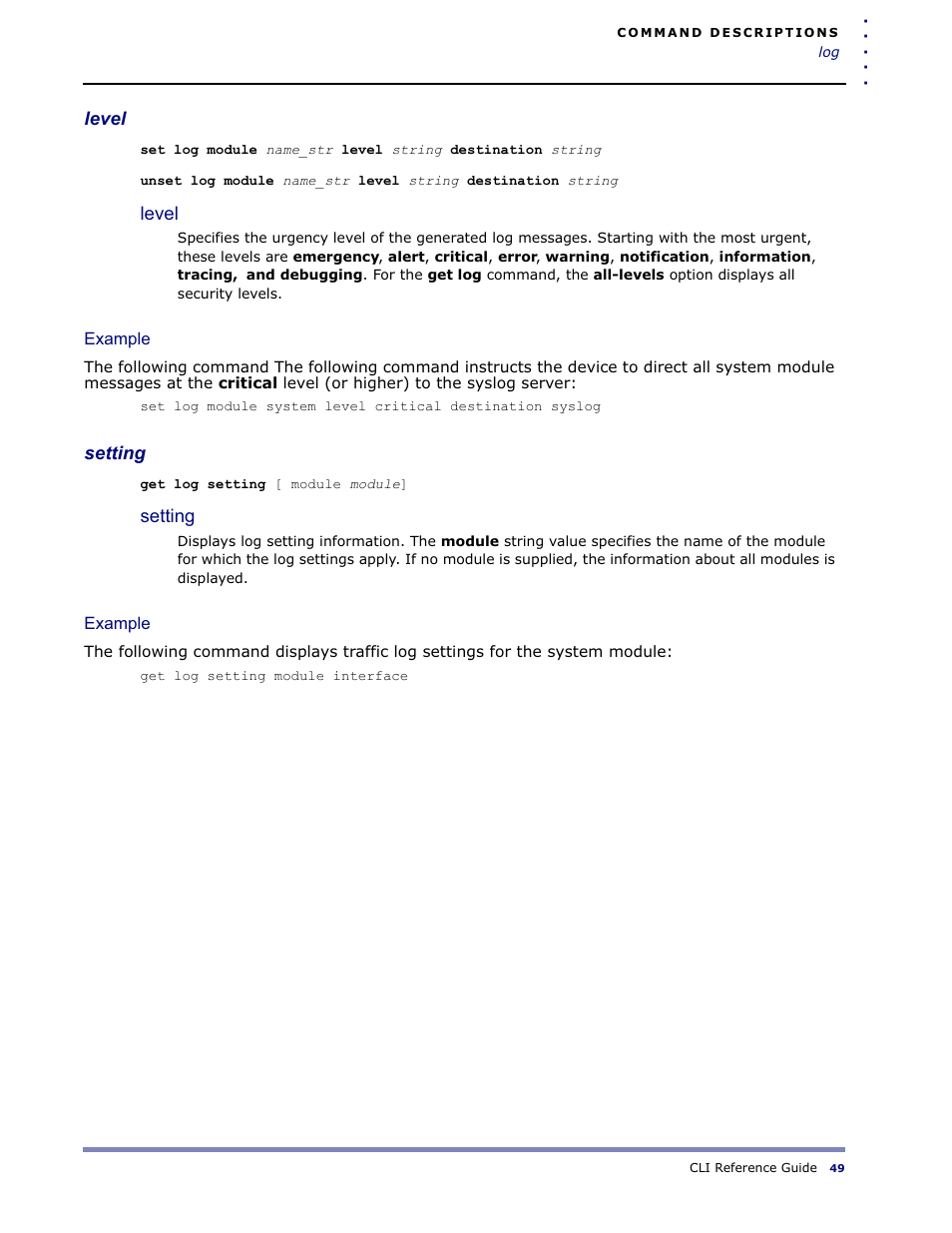 Amer Networks WLO220T CLI User Manual | Page 52 / 103