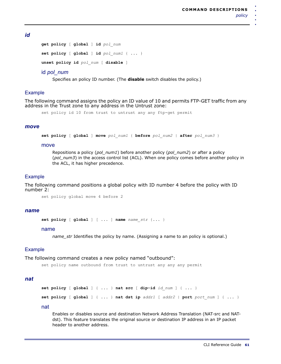 Amer Networks WLO220T CLI User Manual | Page 64 / 103