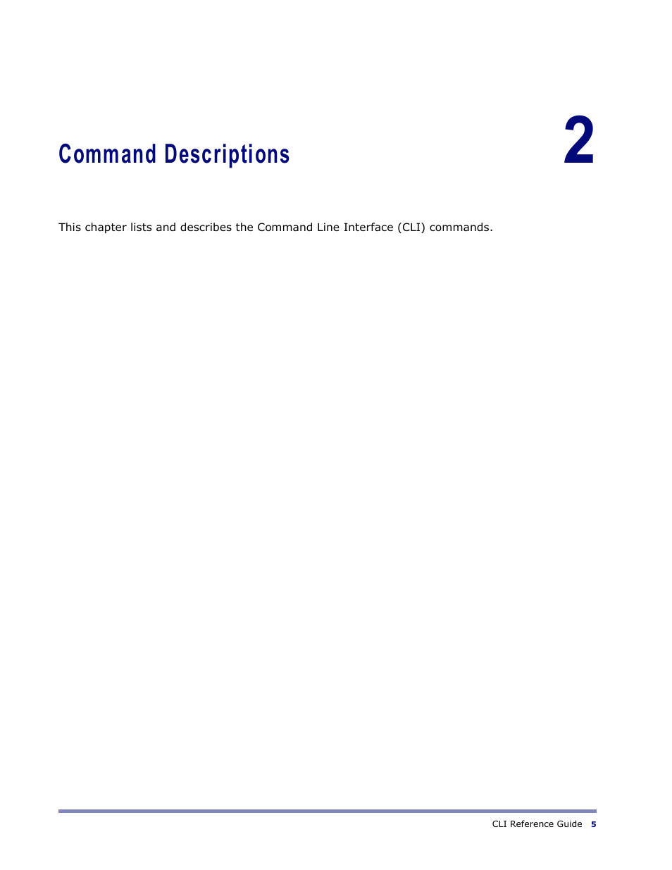 Command descriptions | Amer Networks WLO220T CLI User Manual | Page 8 / 103