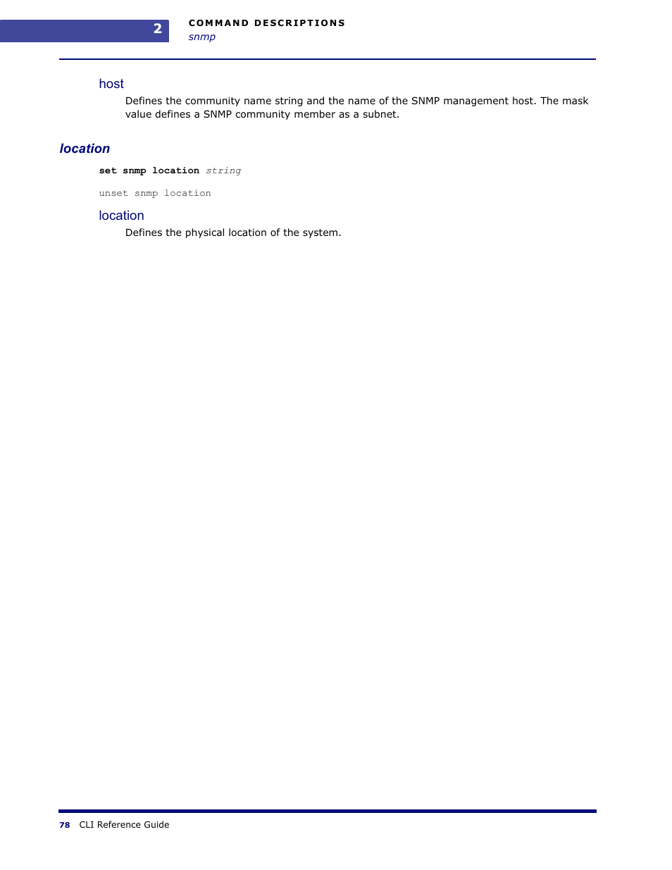 Amer Networks WLO220T CLI User Manual | Page 81 / 103