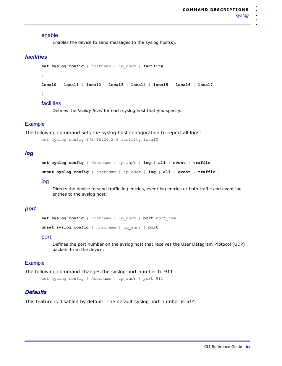 Amer Networks WLO220T CLI User Manual | Page 84 / 103