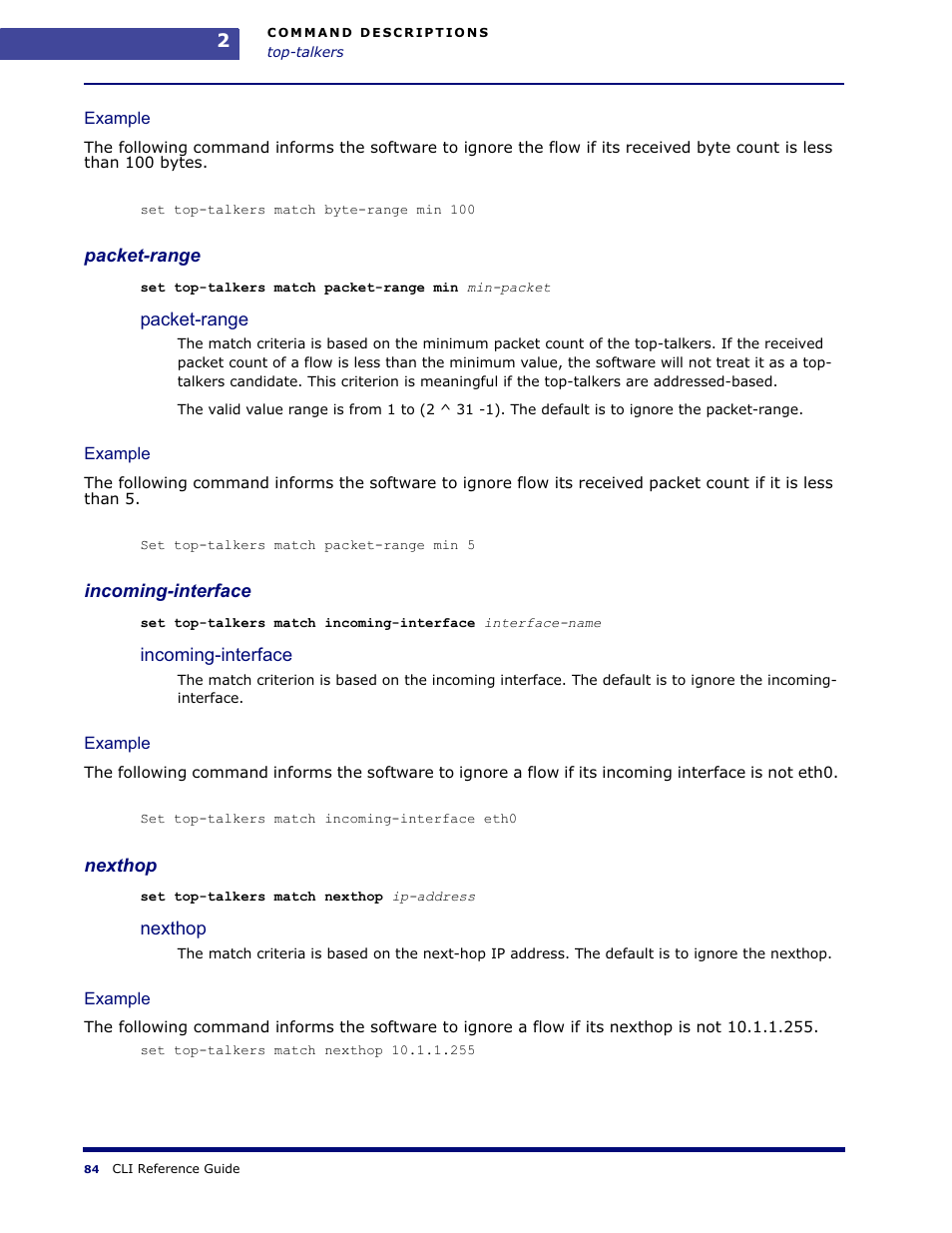 Amer Networks WLO220T CLI User Manual | Page 87 / 103