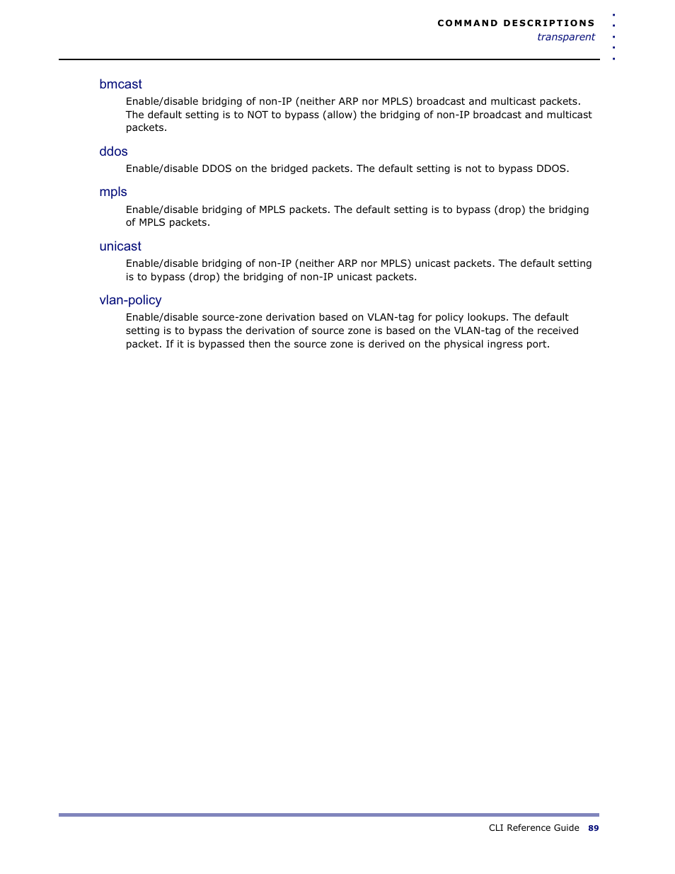 Amer Networks WLO220T CLI User Manual | Page 92 / 103